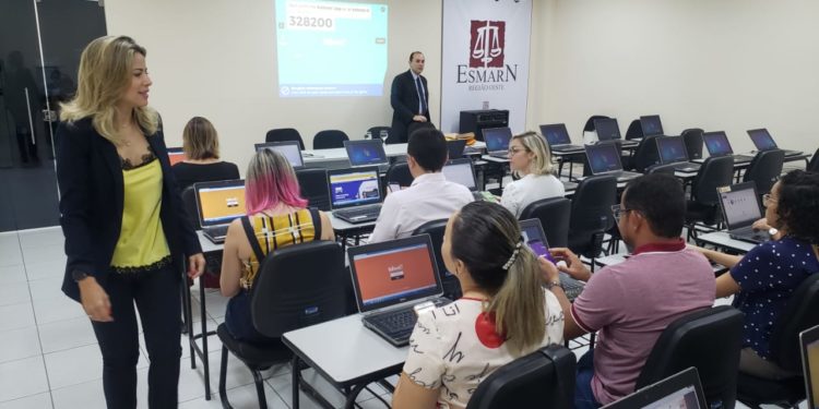 Direção da Esmarn implanta laboratório de informática no Núcleo Mossoró