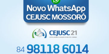 TRT-RN: CEJUSC de Mossoró está com novo WhatsApp