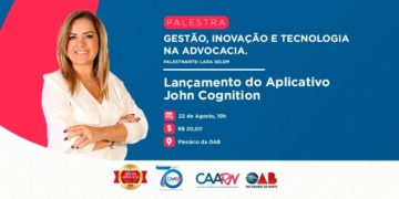 Evento agrega palestra e apresentação de plataforma de inteligência artificial para uso da advocacia