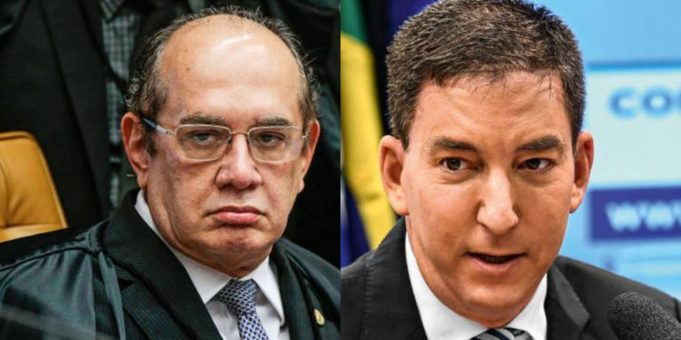 Ministro Gilmar Mendes garante sigilo da fonte a jornalista Glenn Greenwald