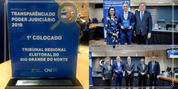 Presidente Dias Toffoli entrega prêmios a tribunais mais transparentes. TRE/RN ficou em primeiro