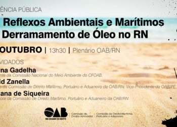 Audiência Pública: Os reflexos ambientais e marítimos do derramando de óleo no RN