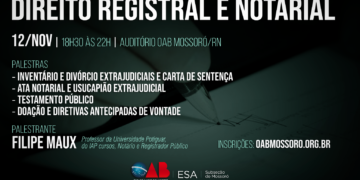 OAB Mossoró recebe curso sobre Advocacia Extrajudicial