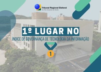 TRE-RN conquista 1º lugar no Índice de Governança de Tecnologia da Informação e Comunicação do Poder Judiciário (iGovTIC-JUD)