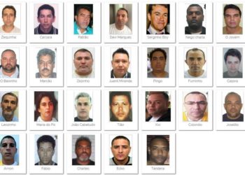 Governo divulga lista de criminosos mais procurados do país
