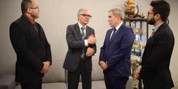 Presidentes do TJRN e TRT 21ª discutem parceria para oferta de serviços na Casa da Justiça e Cidadania