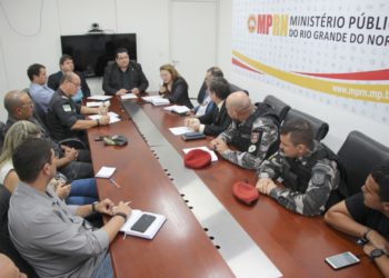 Em reunião no MPRN, Polícia Civil se alia ao combate da violência entre torcidas organizadas