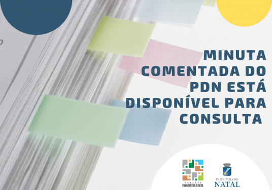 Minuta comentada do Plano Diretor está disponível para consulta