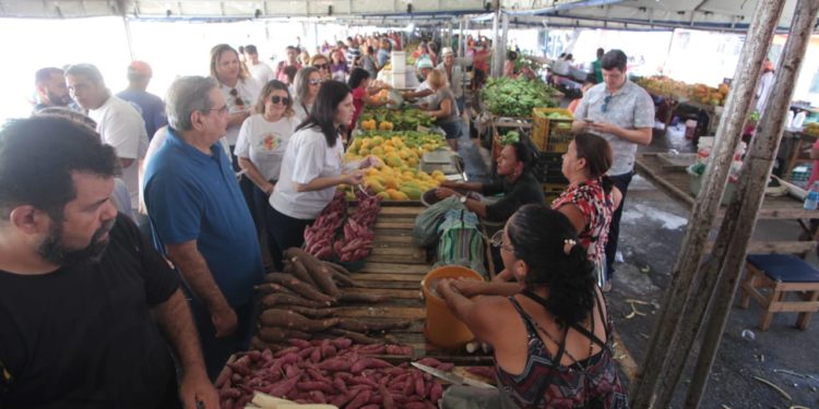 Prefeitura promove campanha de combate à violência contra mulheres nas Feiras