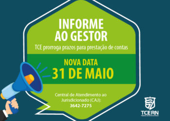 Tribunal de Contas prorroga prazos para envio de dados em virtude da pandemia do coronavírus