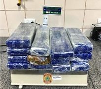 PF prende passageira com quase 15 kg de maconha no aeroporto de Natal