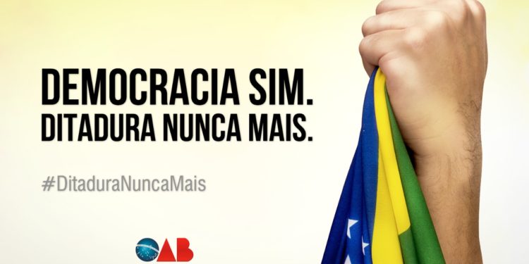 OAB/RN lança nota de repúdio após realização de manifestações pedindo instituição do AI-5