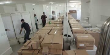 Hospital de Campanha de Natal recebe respiradores