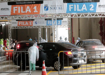 Iniciada testagem em massa para detecção de contaminados pelo coronavírus em Natal