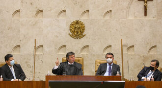 Em discurso de posse, Fux afirma que harmonia entre os Poderes não se confunde com subserviência