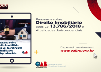 E-book sobre Direito Imobiliário e Condominial é lançado pela OAB/RN
