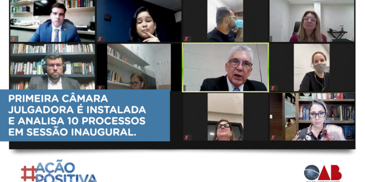 OAB/RN instala 1ª Câmara  e 10 processos são analisados em sessão inaugural