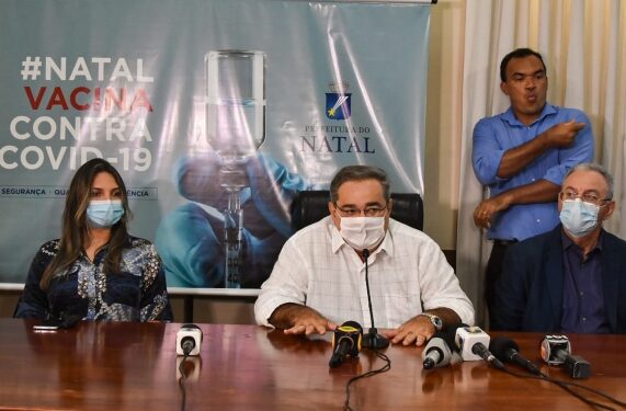 Prefeitura do Natal anuncia Plano Preliminar de Vacinação contra Covid-19