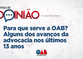 Artigo: Para que serve a OAB? Avanços da advocacia nos últimos 13 anos
