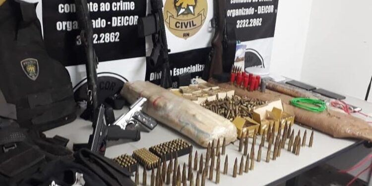 Polícia Civil prende dois suspeitos de assaltos a bancos no interior do RN