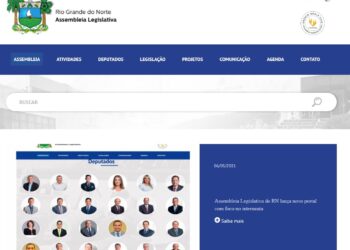 Assembleia Legislativa do RN lança novo portal com foco no internauta