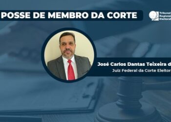Juiz federal José Carlos Dantas Teixeira de Souza assume como juiz da corte do TRE/RN