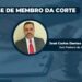 Juiz federal José Carlos Dantas Teixeira de Souza assume como juiz da corte do TRE/RN