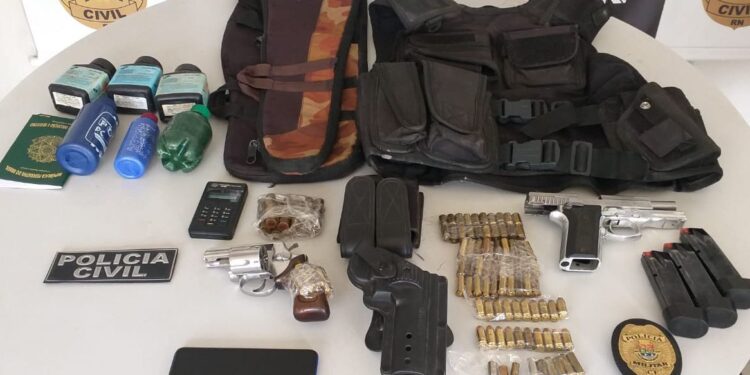 Vereador de Mossoró é preso em operação de combate a comércio ilegal de armas de fogo e munições no Oeste potiguar