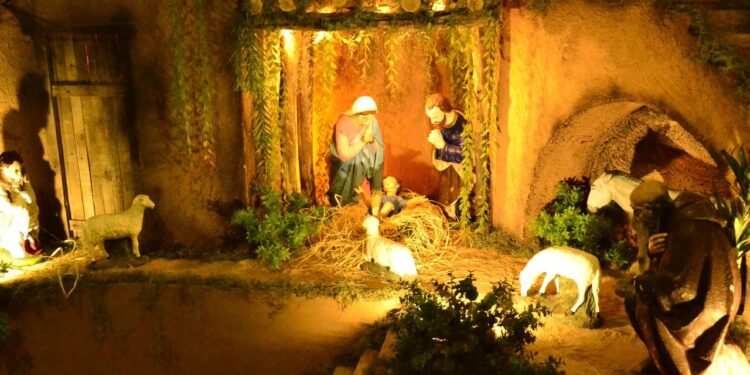 Presépio da Igreja de São Pedro no Alecrim é aberto para os fiéis neste sábado (4/12)
