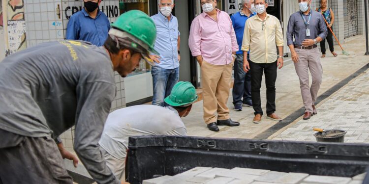 Prefeitura de Natal finaliza segunda etapa da obra de requalificação do Beco da Lama