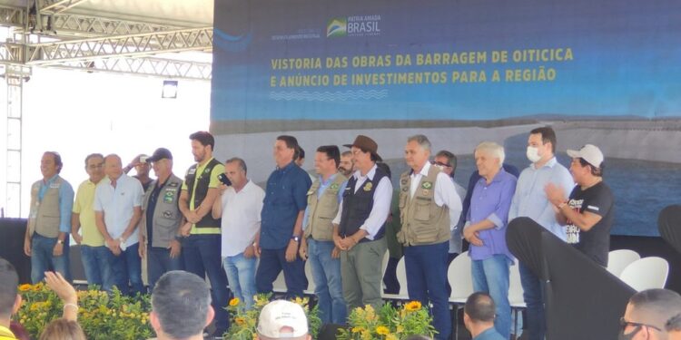 Presidente visita obras de transposição do São Francisco