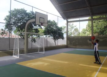 Prefeitura do Natal investe mais de R$ 800 mil na manutenção das quadras escolares