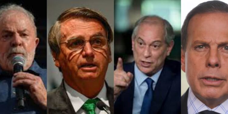 Pesquisa Ipespe: Lula tem 44%; Bolsonaro, 31%; Ciro, 8%; Doria, 3%; Janones, 2%; Tebet e d’Avila, 1%