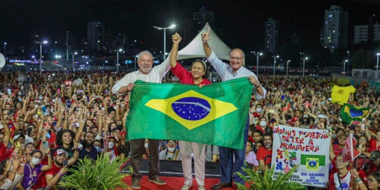 Em Natal, Lula ataca Rogério Marinho, defende legado do PT e crítica governo Jair Bolsonaro