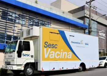 Para marcar a Semana do Comércio, Unidade de Vacina do Sesc chega ao Alecrim