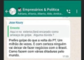 Polícia Federal realiza operação contra empresários que pregavam golpe em grupo de whatsapp