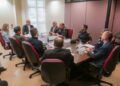 Presidente do TRE-RN se reúne com representantes da Segurança Pública
