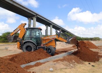 Pavimentação no entorno do complexo turístico da Redinha atinge cerca de 40%