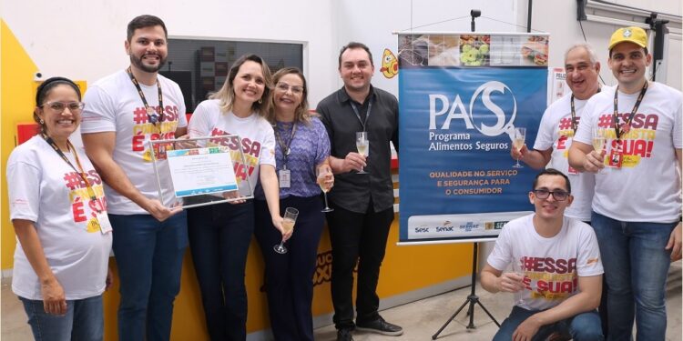 Loucos por Coxinha renova certificação do Programa Alimentos Seguros do Senac RN