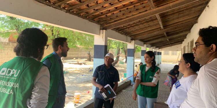 DPU realiza visita para apurar condições em abrigo para migrantes em Mossoró (RN)