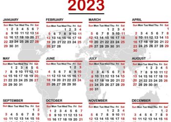 2023 terá nove feriados nacionais e cinco pontos facultativos