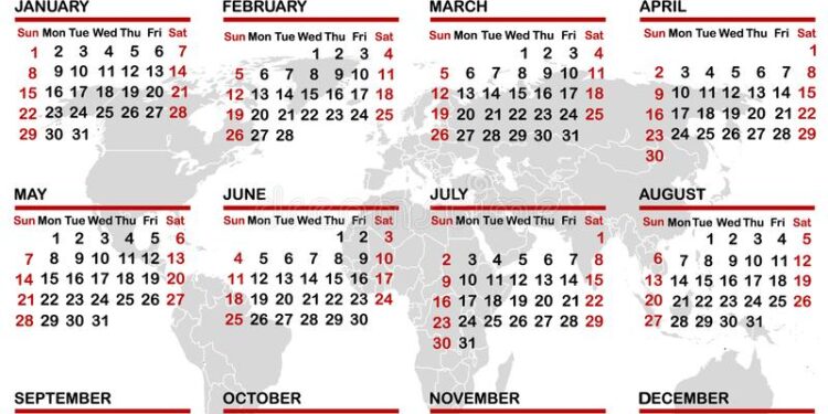 2023 terá nove feriados nacionais e cinco pontos facultativos