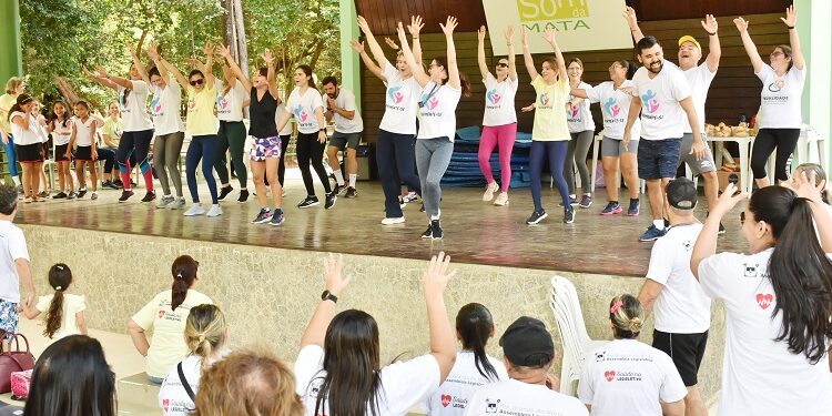 Última ação do programa de saúde e qualidade de vida da AL/RN movimenta o Parque das Dunas