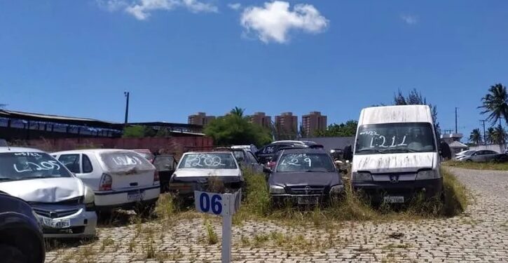 Com 131 lotes, Detran/RN realiza leilão nesta sexta-feira (17)