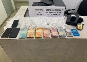 Polícia Civil prende traficante com 307 pacotes de cocaína em Pipa