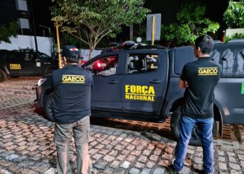 Ação conjunta do MPRN, PF, PRF, PM, Seap e Força Nacional combate atuação de facção que promove atos criminosos no Estado