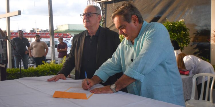 Prefeito assina ordem de serviço para construção da primeira etapa do Hospital Municipal de Natal