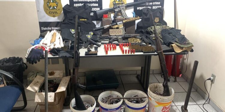 Polícia Civil do RN prende assaltante de banco em flagrante e com quatro mandados de prisão em Ceará-Mirim