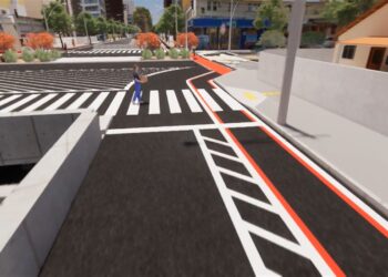 Ciclistas terão espaço respeitado em “trincheira” da av. Alexandrino de Alencar