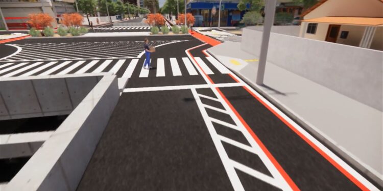 Ciclistas terão espaço respeitado em “trincheira” da av. Alexandrino de Alencar